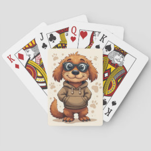 Baraja De Cartas Perro Kawaii Divertido Otterhound