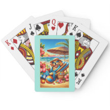 Perro lindo en la playa