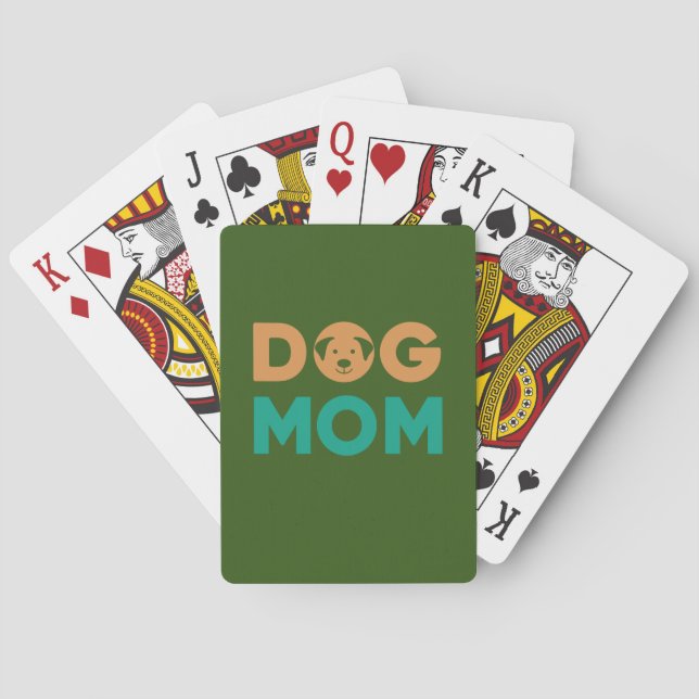 Baraja De Cartas Perro Mamá (Reverso)
