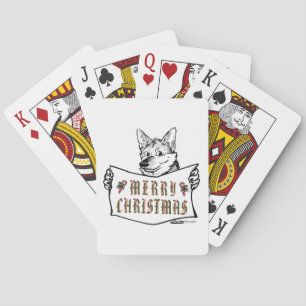 Baraja De Cartas Perro navidad: ¡Feliz Navidad!