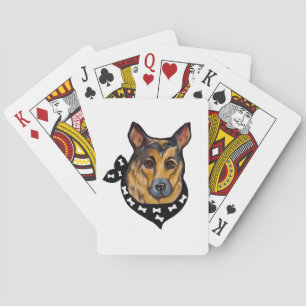 BARAJA DE CARTAS PERRO PASTOR ALEMÁN