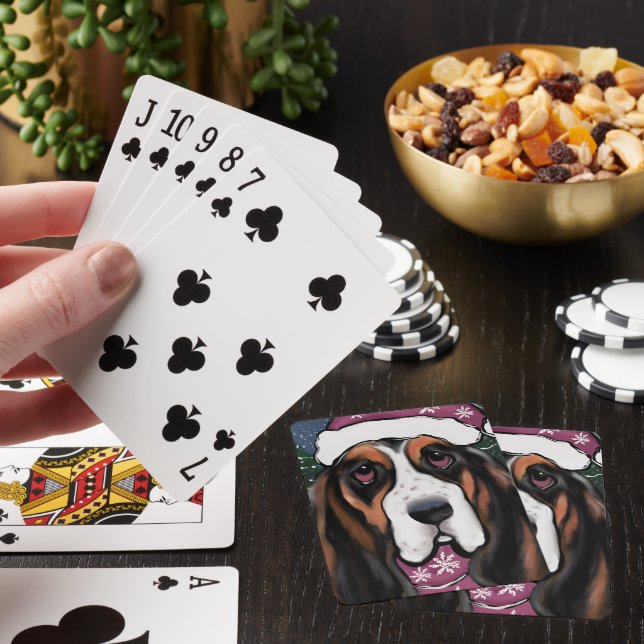 Baraja De Cartas PERRO SABUESO Basset  (In Situ)