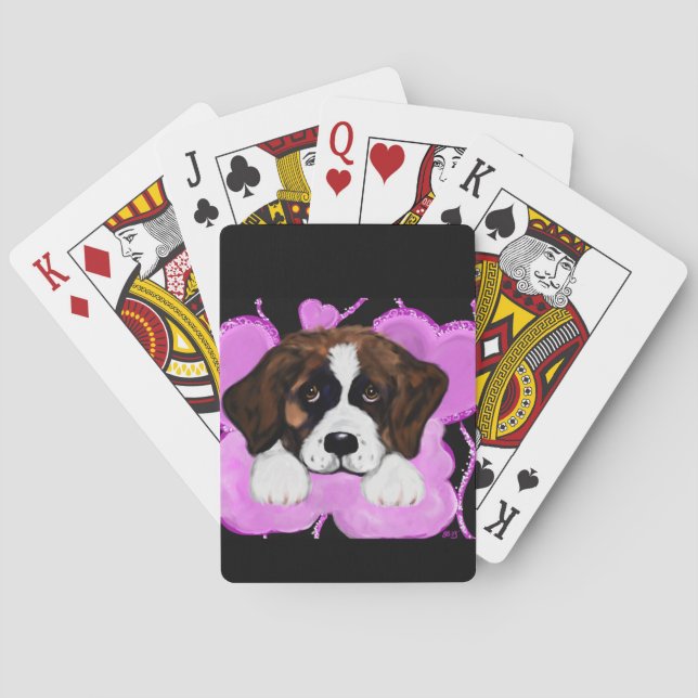 BARAJA DE CARTAS PERRO SAN BERNARDO (Reverso)