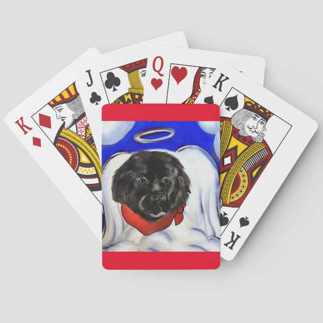 Baraja De Cartas Perro Terranova (Reverso)