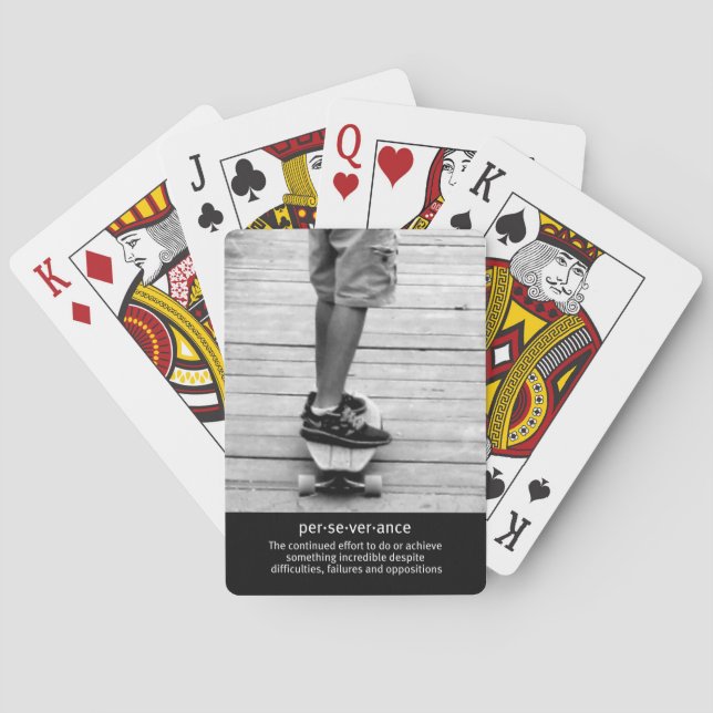 Baraja De Cartas Perseverancia de palangre (Reverso)