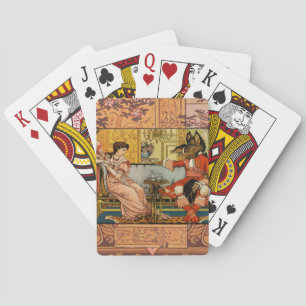 Baraja De Cartas Personajes Clásicos de Cuentos de Hadas Belleza Be