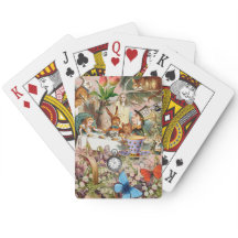 Personajes de Alice in Wonderland tea fiesta