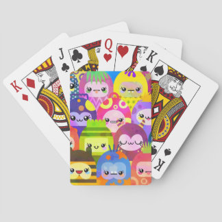 Baraja De Cartas Personajes de dibujos animados coloridos y lindos