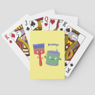 Baraja De Cartas Personajes de pincel y dibujos animados