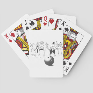 Baraja De Cartas Personajes divertidos del pin de bolos