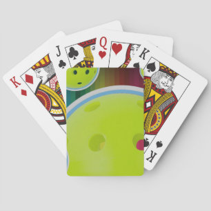 Baraja De Cartas Personaliza Pickleball Diversión Personalizada Pel