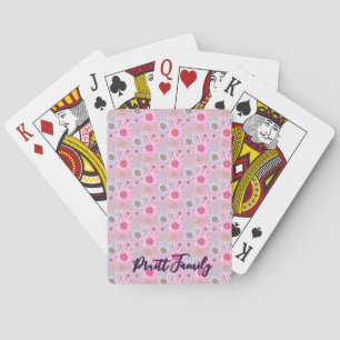 Baraja De Cartas Personaliza Sentimientos Cálidos de Alegría y Marg