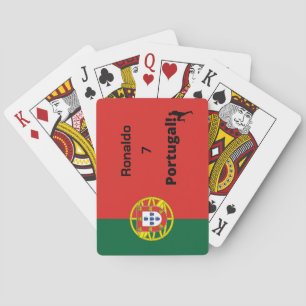 Baraja De Cartas Personalizable de fútbol de Portugal