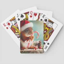 Baraja De Cartas Personalizable de la tienda de juguetes de Santa M