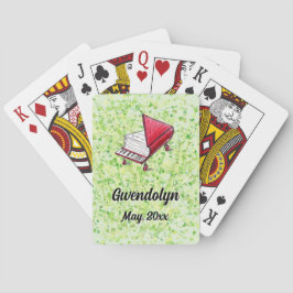 Baraja De Cartas Personalizable de tarjetas de juego Spring Melody 