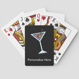 Baraja De Cartas Personalizable MARTINI ART PLAYING CARDS