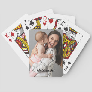 Baraja De Cartas Personalización de la foto