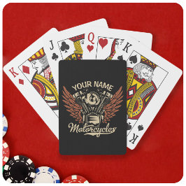 Baraja De Cartas Personalización de motocicletas motocicletas Autom