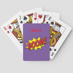 Baraja De Cartas Personalizado Boom Thunder_Cove