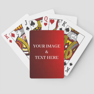Baraja De Cartas Personalizado con tu propia foto y texto