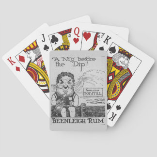 Baraja De Cartas Personalizado de Booze de época