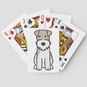 Baraja De Cartas Personalizado de Perro de Fox Terrier