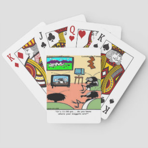 Baraja De Cartas Personalizado gracioso de los padres de insectos