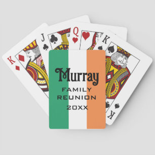 Baraja De Cartas Personalizado irlandés de apellidos