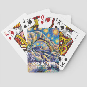 Baraja De Cartas Personalizado Joshua Tree Arco Roca Estrella Noctu