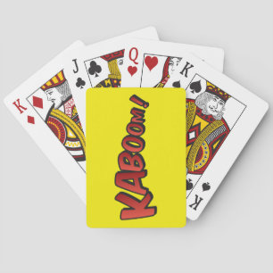 Baraja De Cartas ¡personalizado Kaboom! Splat