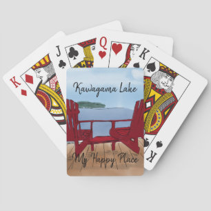 Baraja De Cartas Personalizado Mi Feliz Lugar
