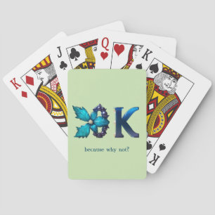 Baraja De Cartas Personalizado “OK, ¿por qué no?”