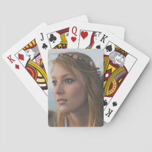Baraja De Cartas Personalizado personalizado de la foto