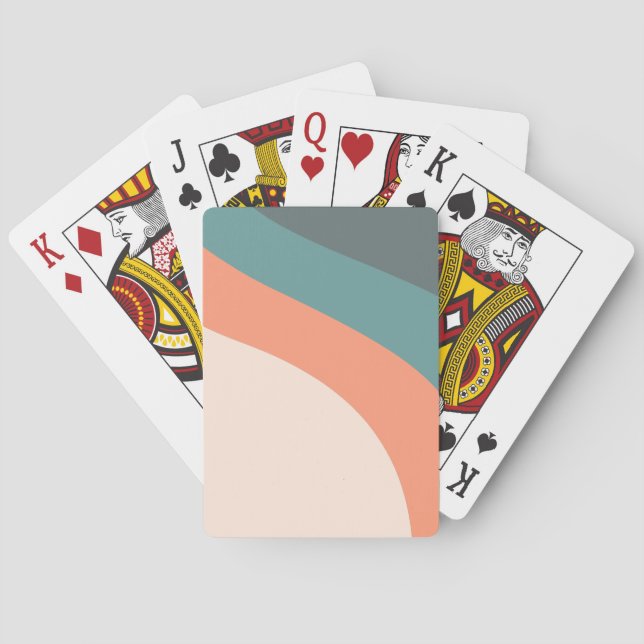 Baraja De Cartas Personalizado personalizado de la foto (Reverso)