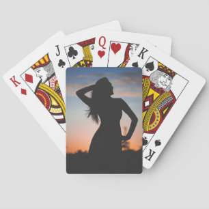 Baraja De Cartas Personalizado personalizado de la foto