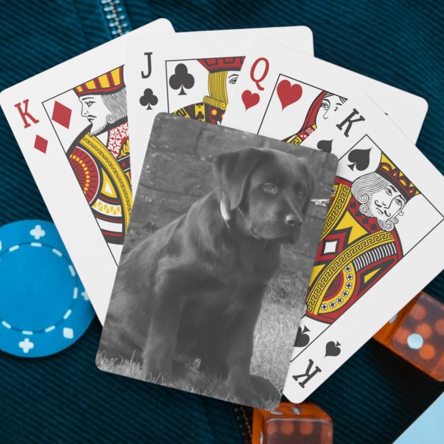 Baraja De Cartas Personalizado personalizado de la foto (Photo Personalized Custom Playing Cards from Ricaso. make your own by uploading photo or art etc)