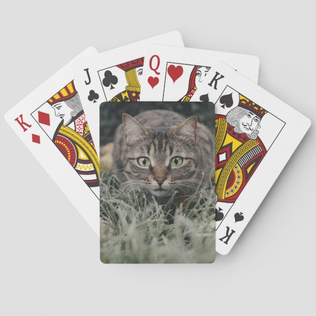 Baraja De Cartas Personalizado personalizado de la foto (Reverso)