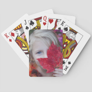 Baraja De Cartas Personalizado personalizado de la foto