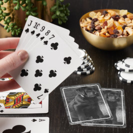 Baraja De Cartas Personalizado personalizado de la foto