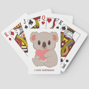 Baraja De Cartas Personalizado Textos Amar Koala