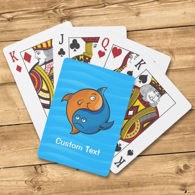 Baraja De Cartas Personalizado Yin Yang Fish (Subido por el creador)