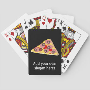 Baraja De Cartas Personalizar este gráfico de Pizza Slice