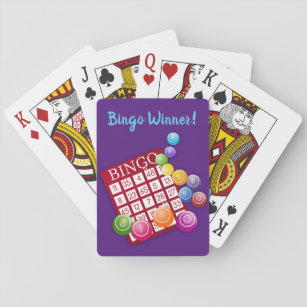 Barajas De Cartas Del Bingo Zazzle Es