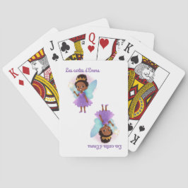 Baraja De Cartas Personalized Black Fairy Playing