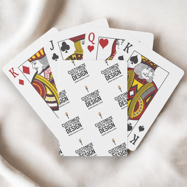 Baraja De Cartas Personalized Company Branded Custom Minimalist  (Subido por el creador)