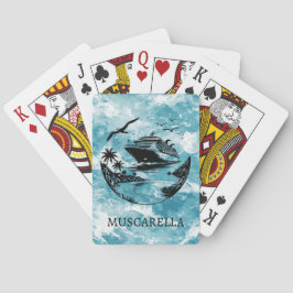 Baraja De Cartas Personalized Cruise Ship 