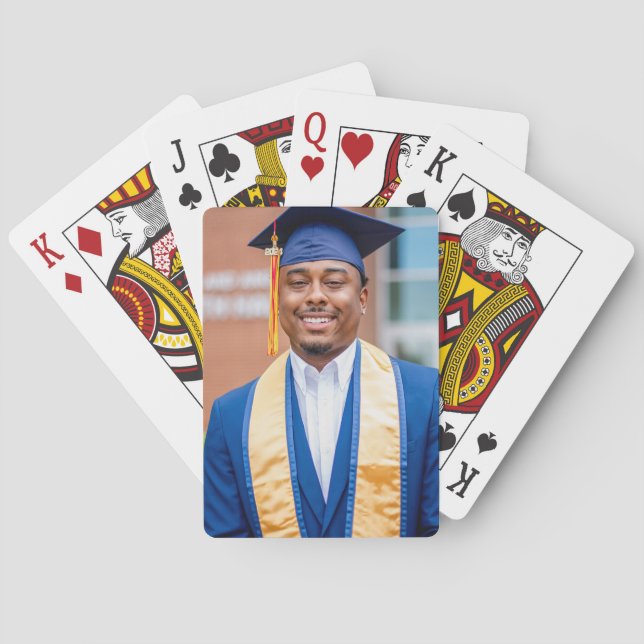 Baraja De Cartas Personalized Graduation Photo Keepsake Memory Gift (Reverso)