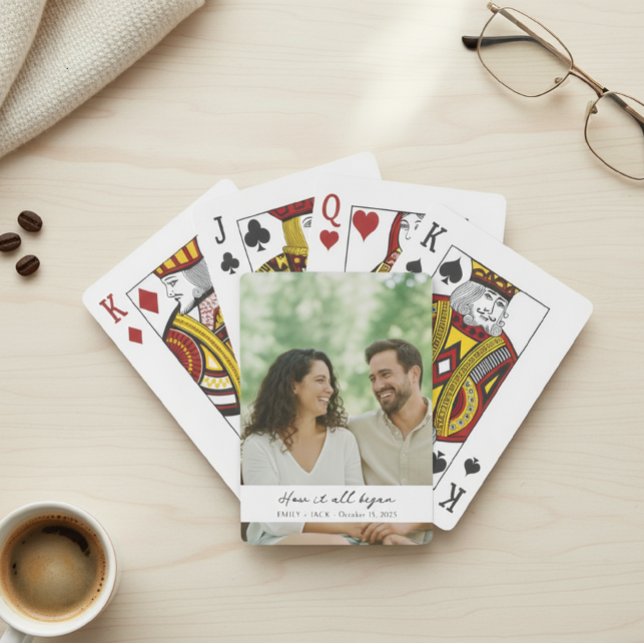 Baraja De Cartas  Personalized Photo Playing Cards - Custom Wedding (Subido por el creador)