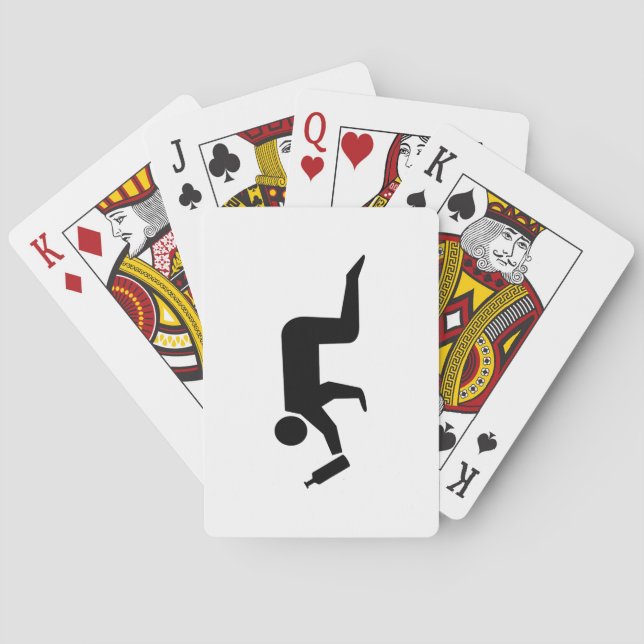 Baraja De Cartas Personas borrachas (Reverso)