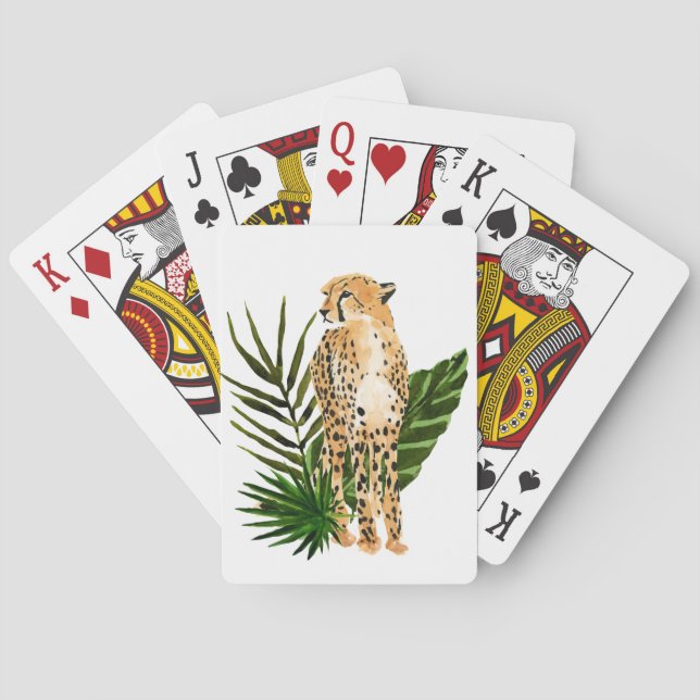 Baraja De Cartas Perspectiva de Cheetah (Reverso)
